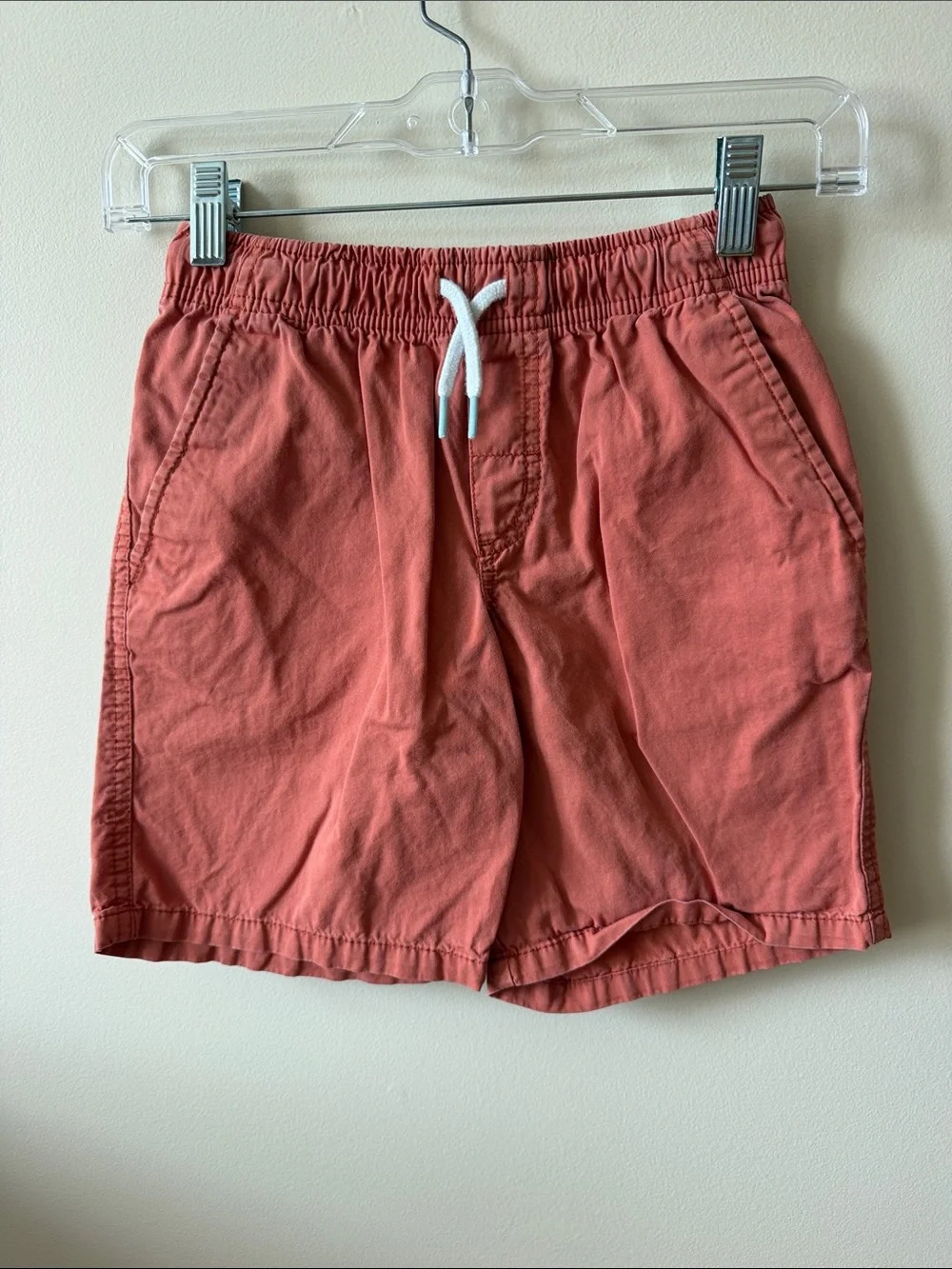 Bundle Cat & Jack Boy Shorts Drawstring Green and Red Size 8